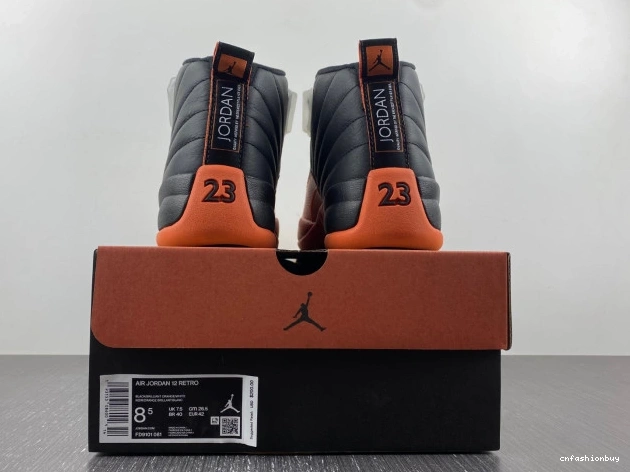Orange Brilliant FD9101-081 Jordan Air 12 WMNS 0819